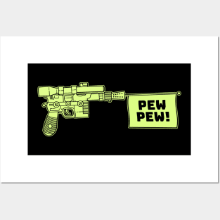 PEW PEW Posters and Art